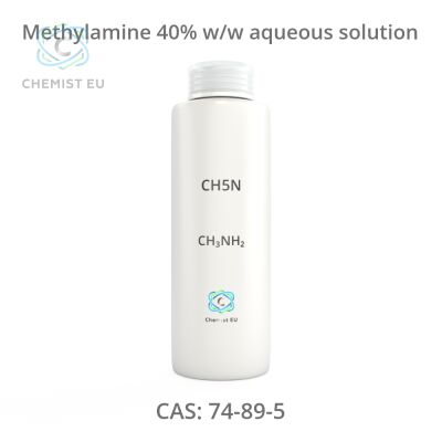 Methylamine 40% w/w tuaslagán uiscí CAS: 74-89-5