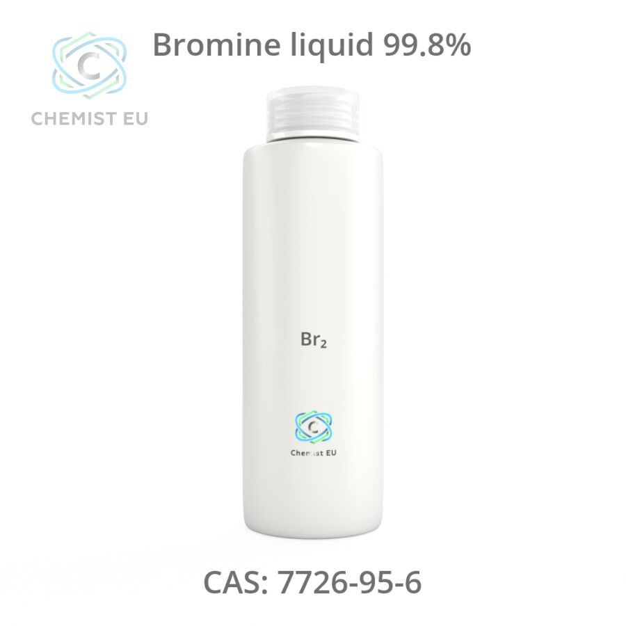 Bromine liquid 99.8% CAS: 7726-95-6