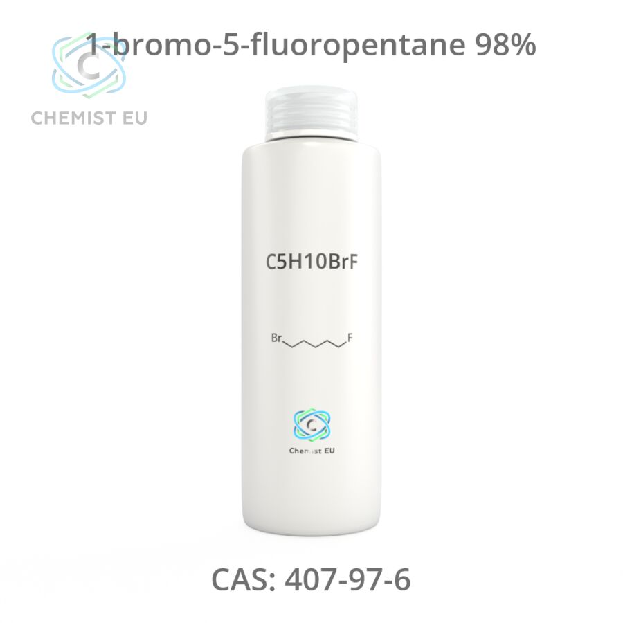 1-bromo-5-fluoropentan 98% CAS: 407-97-6