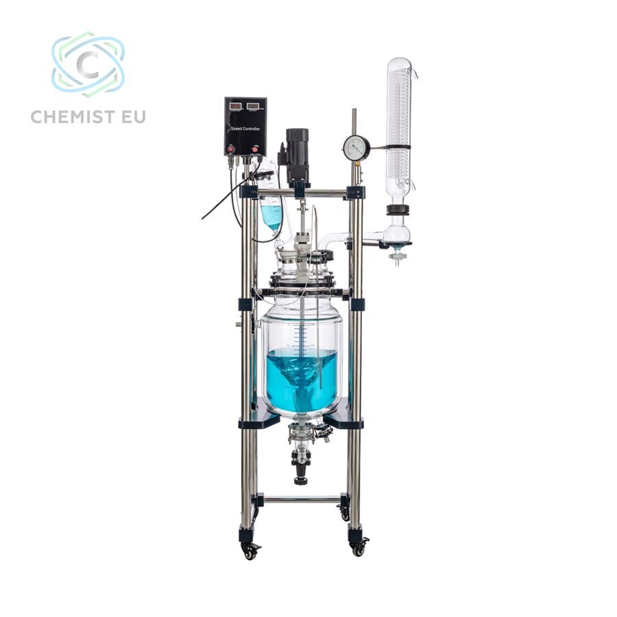 30L Jacketed glass reactor