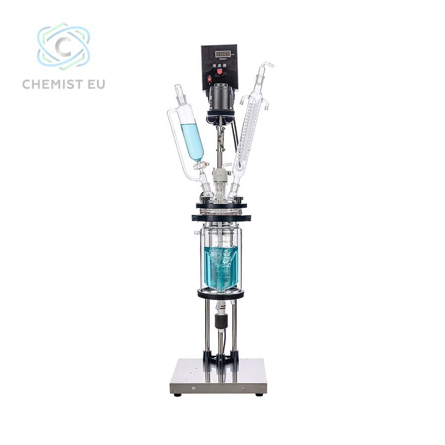 5L Jacketed glass reactor