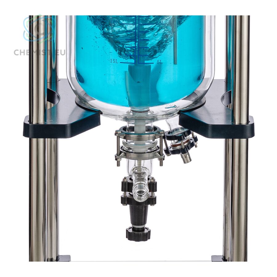 10L Jacketed glass reactor
