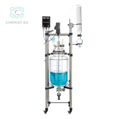50L Jacketed glass reactor