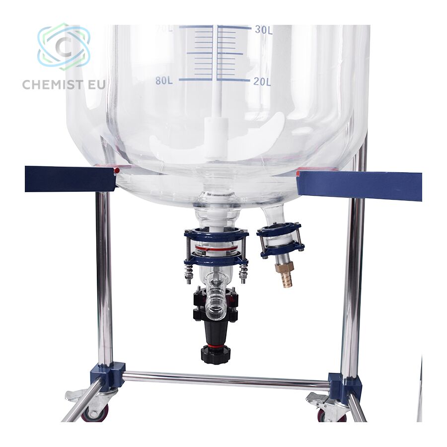 100L Jacketed Glass Reactor