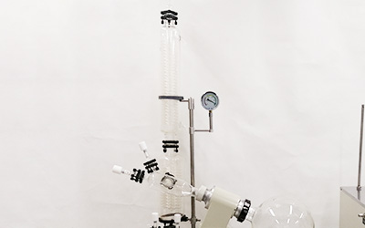 New 20L Rotary Evaporator detail - Main and vice condenser, increase high surface area.