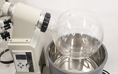 New 20L Rotary Evaporator detail - Heating bath, with lifting automatically.