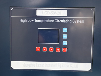 50L Water Heater Chiller For Laboratory detail - LCD display, running indicator light. Door lock, easy to open the door for maintenance.