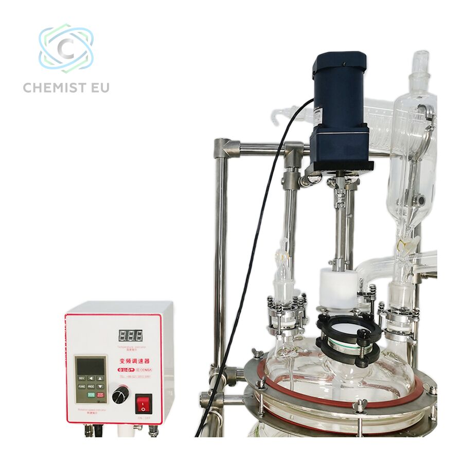 10L Three Layer Jacketed Glass Reactor