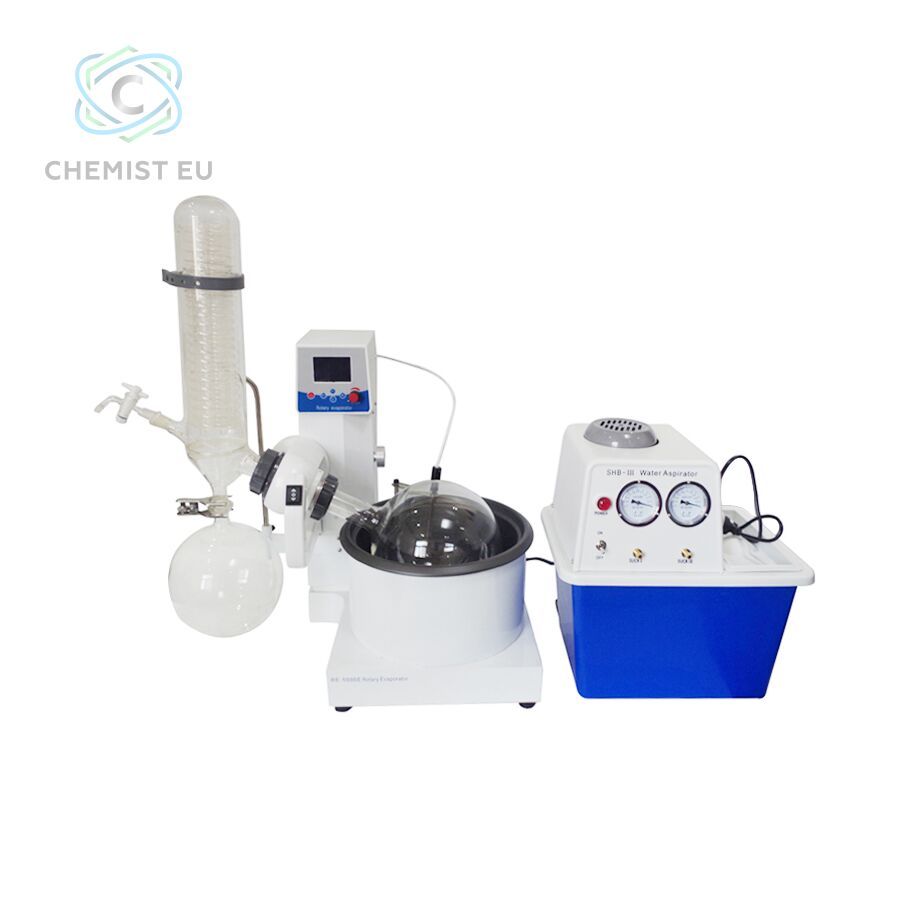 5L Rotary evaporator with flask lift